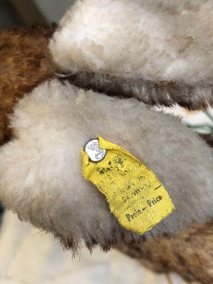 アンティーク シュタイフ 大きいお目々のうさぎちゃん ドイツ製 Steiff