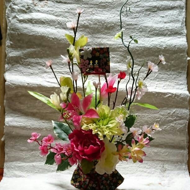 専用ですお雛様 フラワーアレンジメント