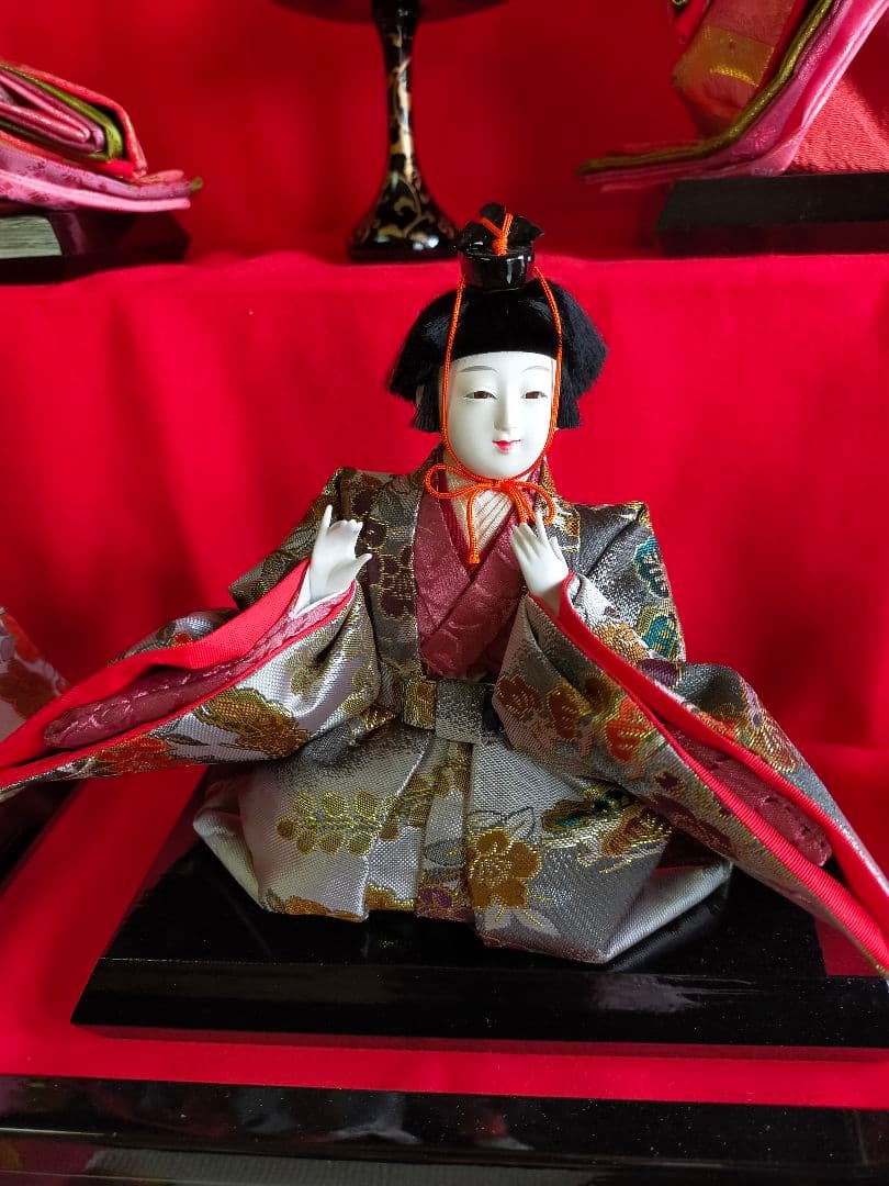 お雛様　東京・久月　よろこび雛　七番七寸揃　八段飾り