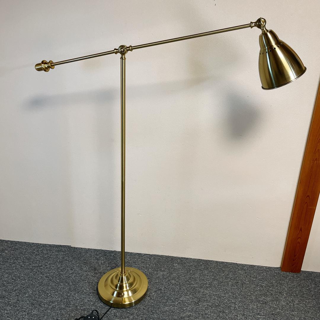 希少　IKEA イケア BAROMETER フロアランプ 真鍮 ゴールド
