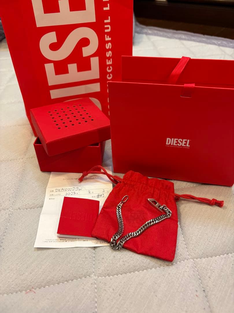 ステンレススチール チェーンブレスレット シルバー