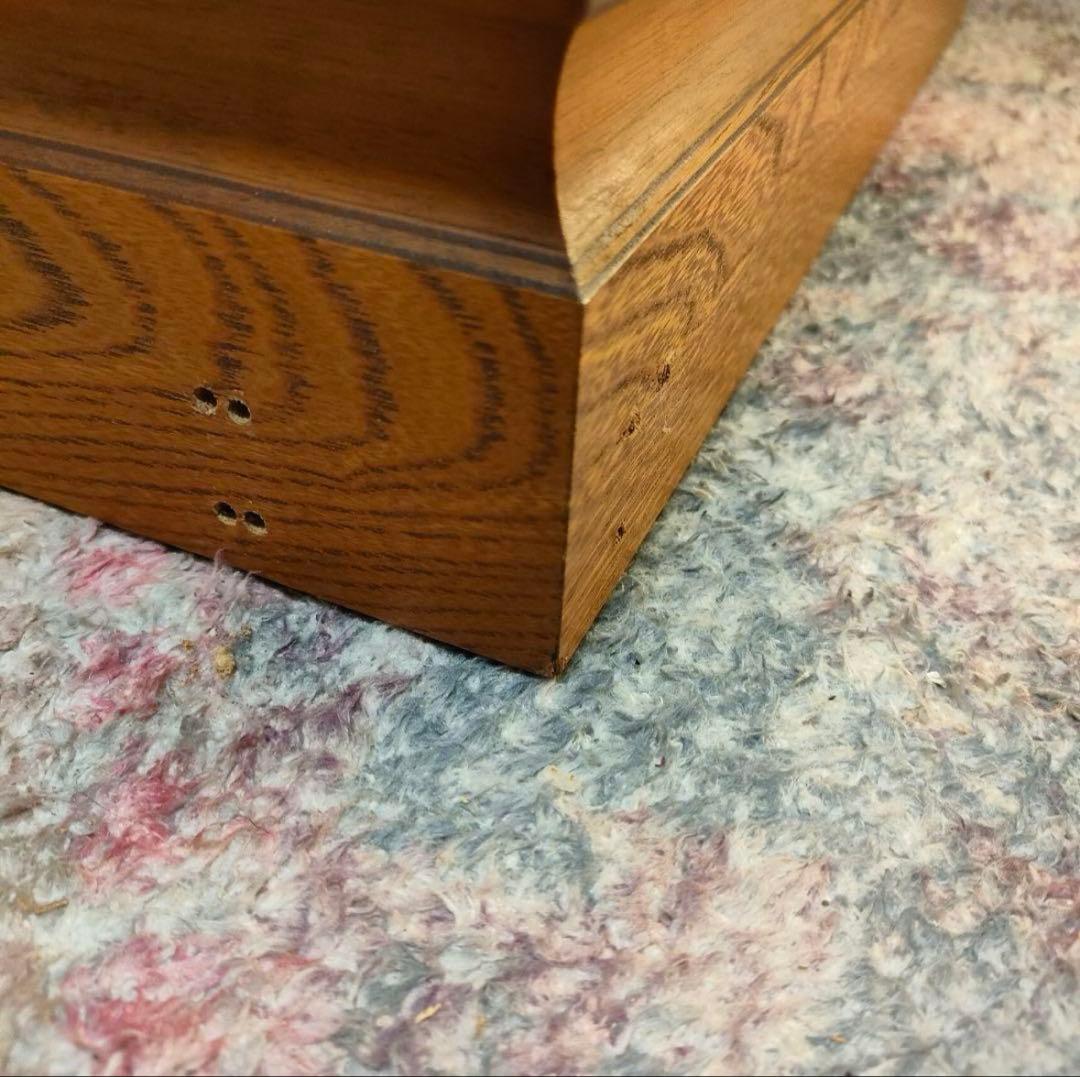 クラシックアンティーク高級ナラ材突板 洋服タンス 昭和レトロ 大容量チェスト