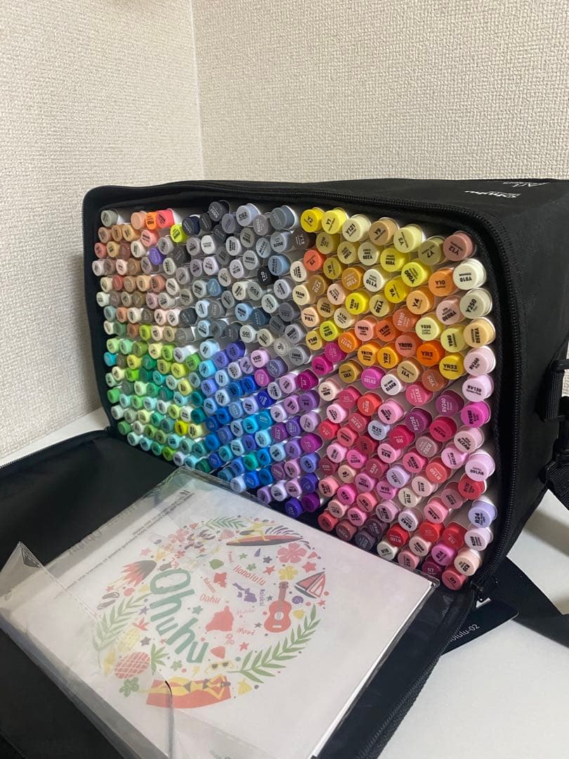 ohuhuマーカー　ペンホルダーセット