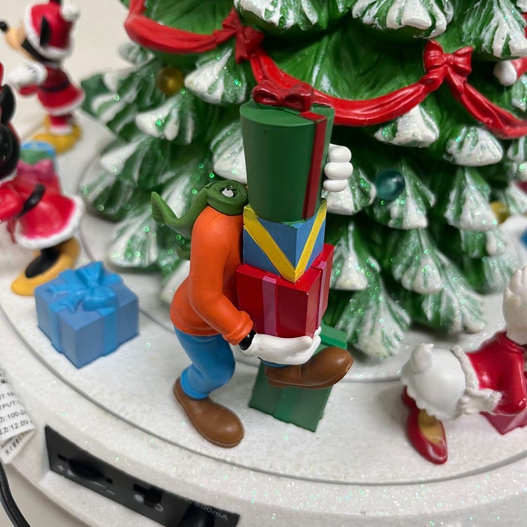 コストコ ディズニー クリスマス 回転ツリー ライト&ミュージック付き