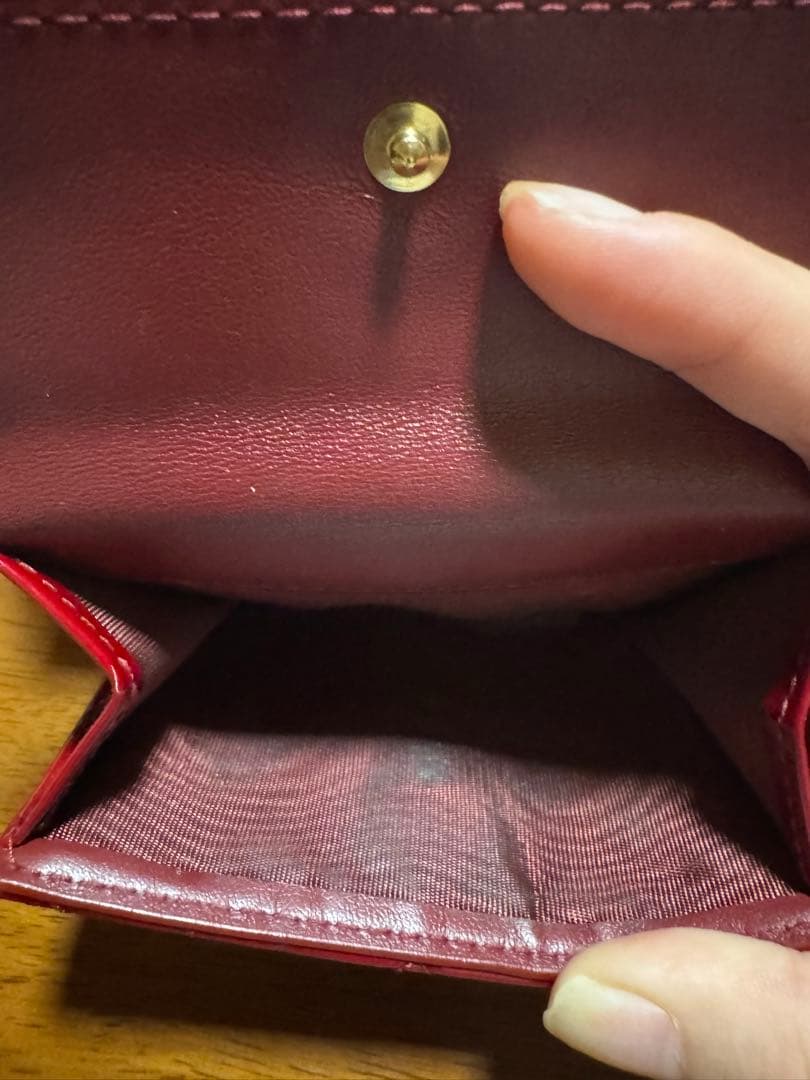 DIOR 三つ折り財布〈箱付き〉