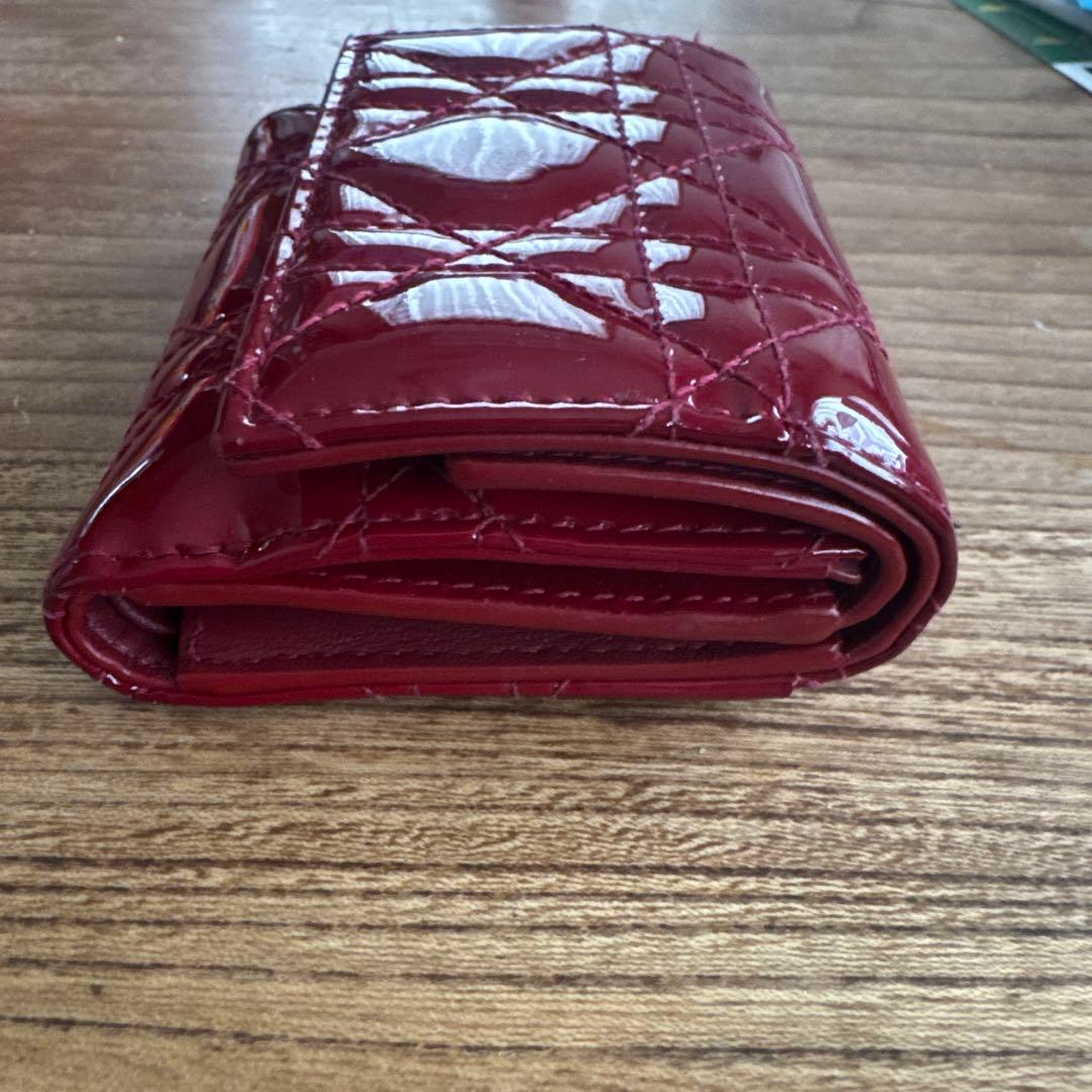 DIOR 三つ折り財布〈箱付き〉