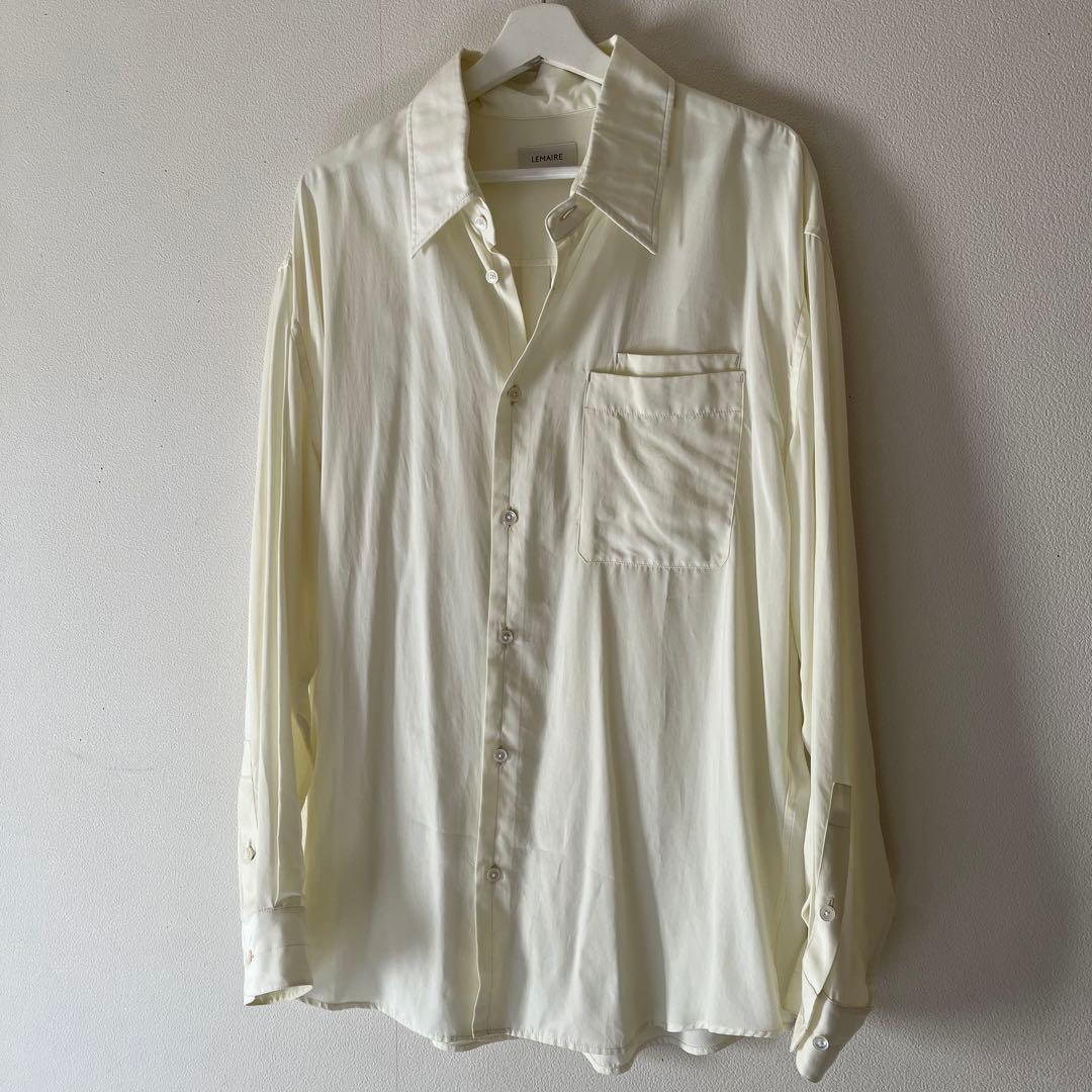 LEMAIRE DOUBLE POCKET SHIRT ルメール　シャツ　S