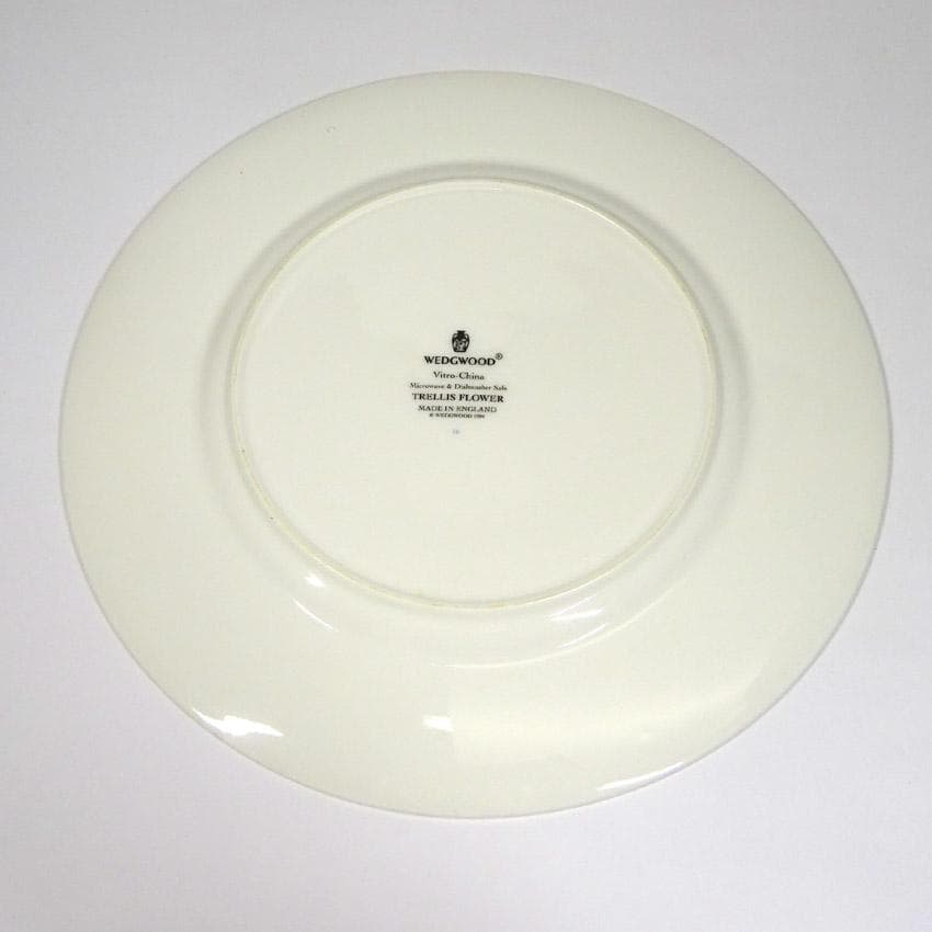 【a-082c/g】　プレート　オーバルプレート　トレリスの花