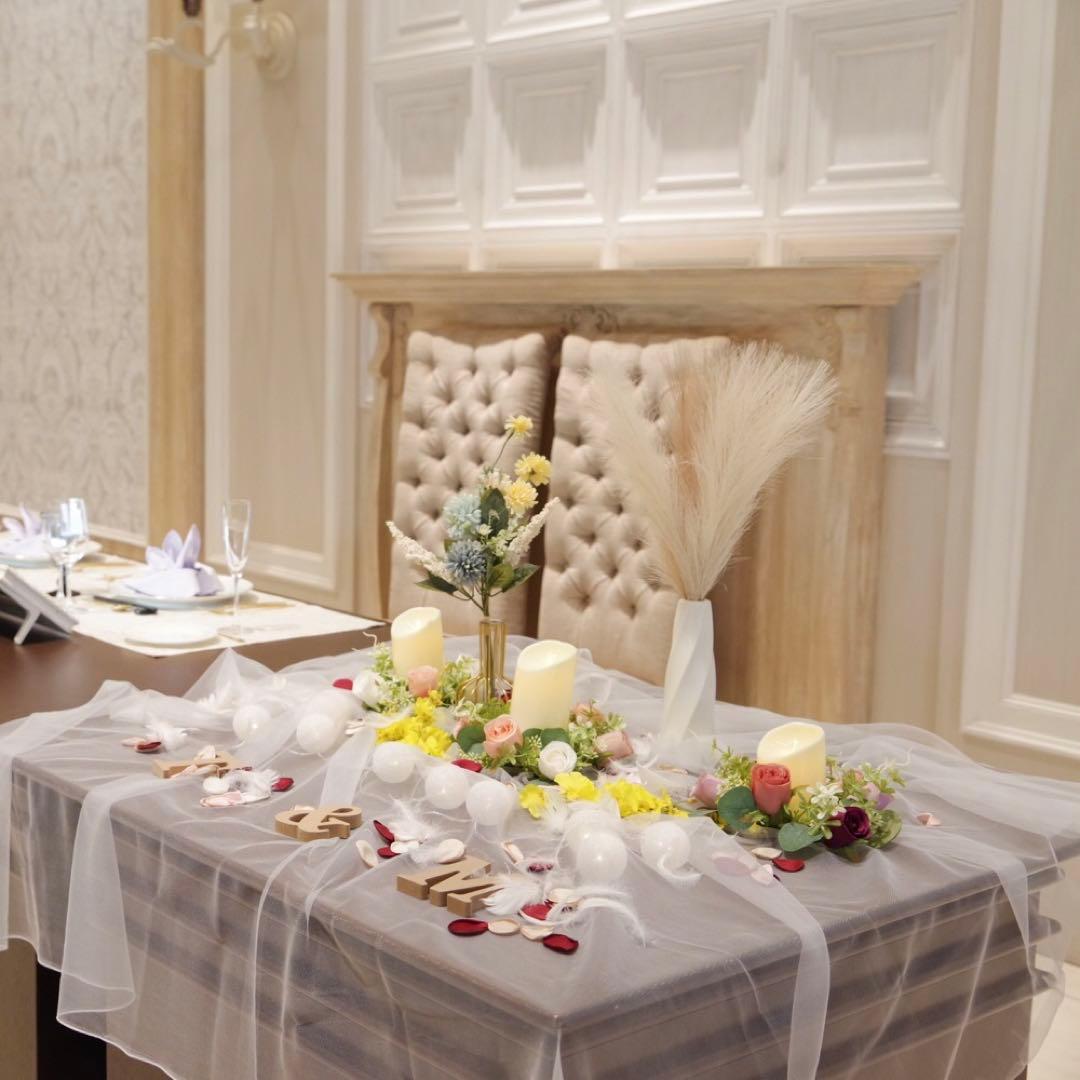 ウェルカムスペース　受付　演出台　装飾　結婚式　まとめ売り