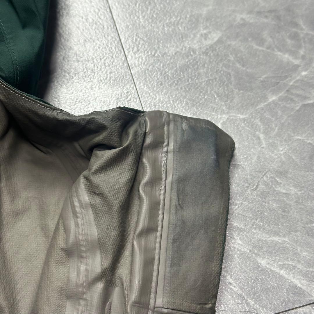 モンベル　ゴアテックス　レイントレッカー　グリーン　マウンテンパーカー　L 希少