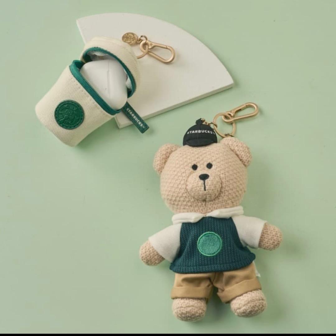 【R☆ikkaduffy♪】starbucks ベアリスタ　キーチェーン