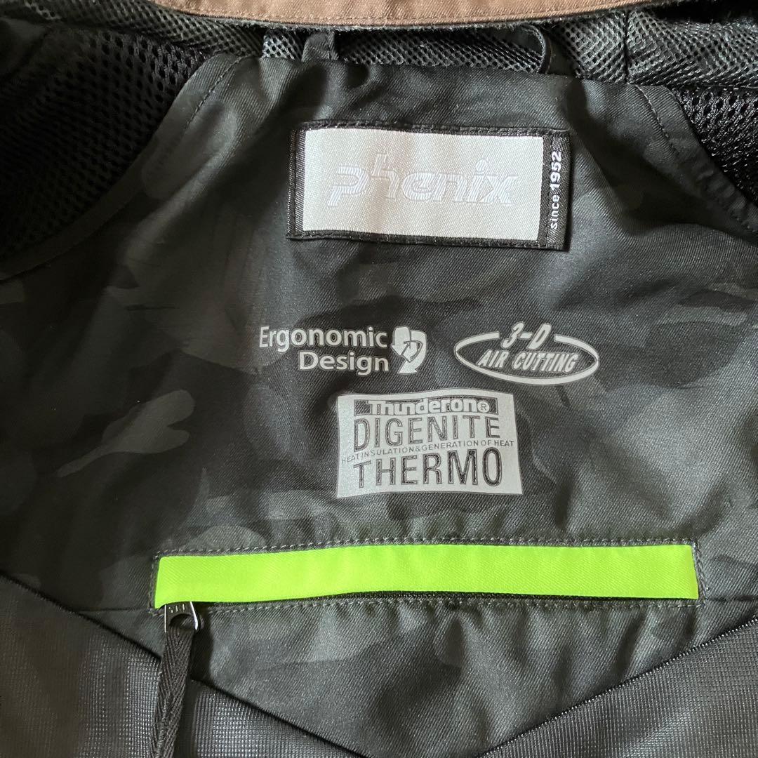 #E12✨phenixフェニックス ✨カモフラ スキーウェア 上下 メンズM