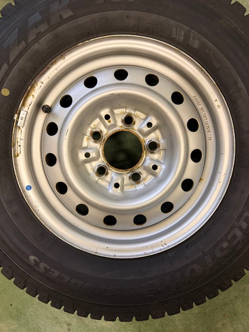 185/80R14 102/100N スタッドレス 20年 BS VL1 ボンゴ