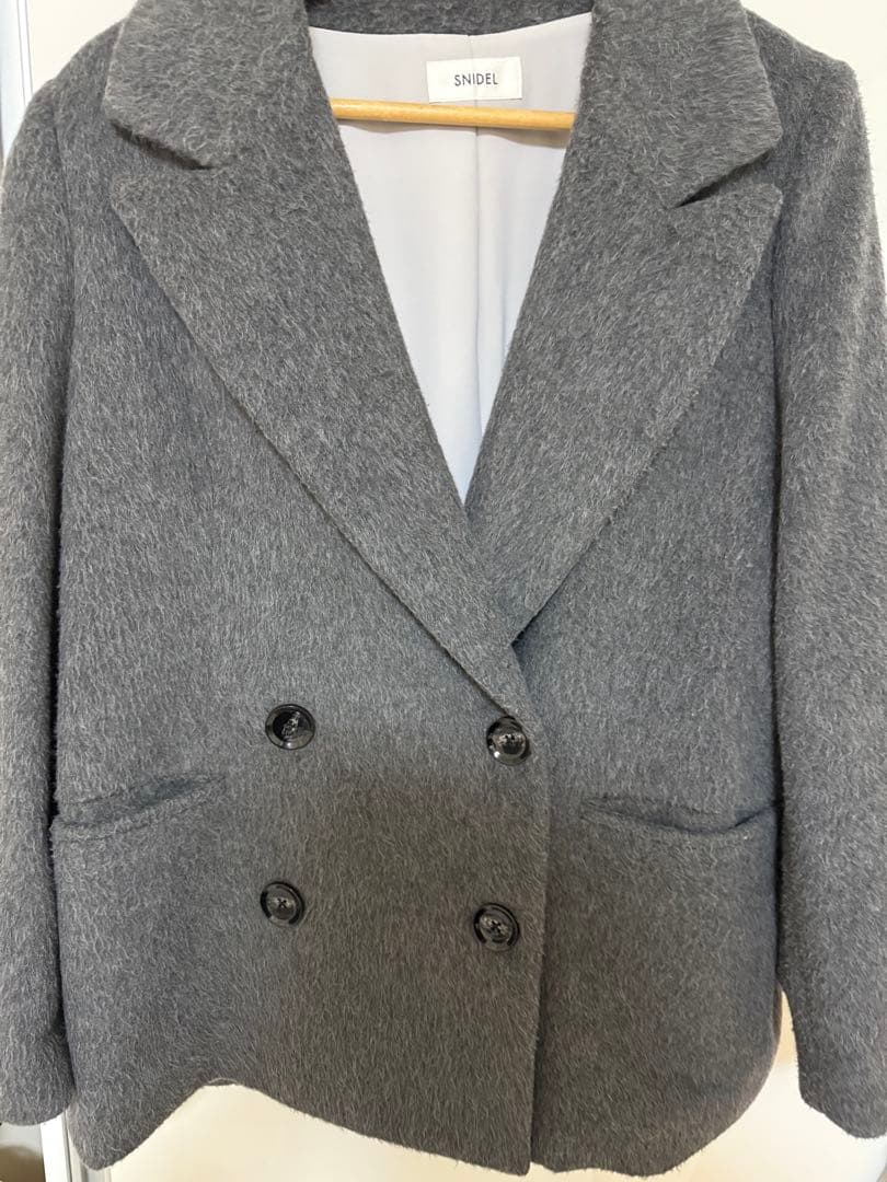 Snidel オーバーボックスジャケットコート