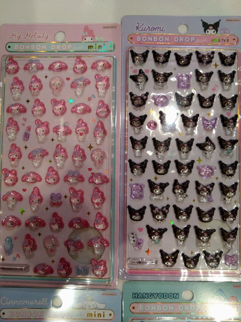 正規品　ボンボンドロップシール　ミニ　サンリオ　全種　ボンドロ