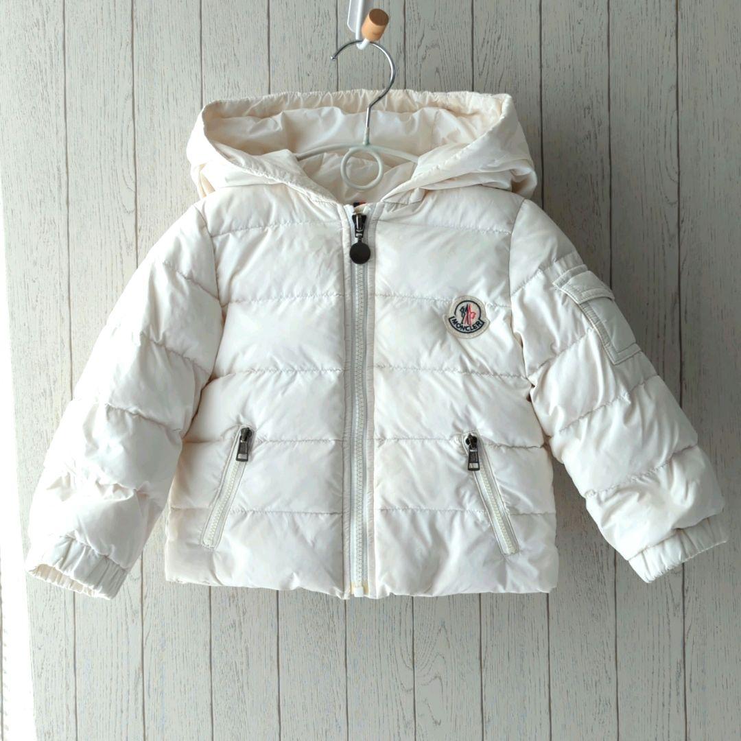 MONCLER モンクレール ダウンジャケット ベビー 80サイズ 白