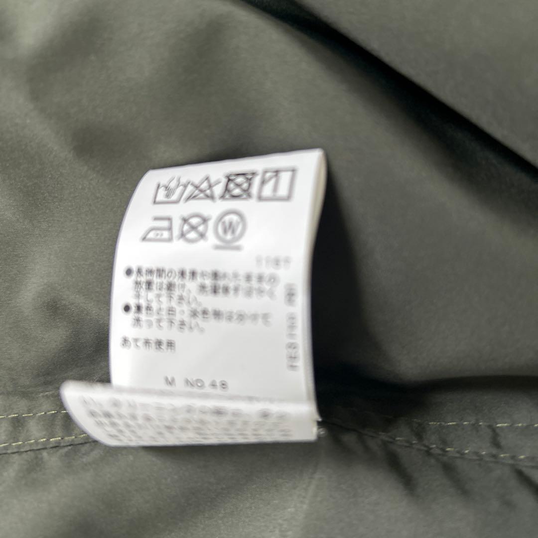 オリーブグリーン コーデュロイ襟 コート