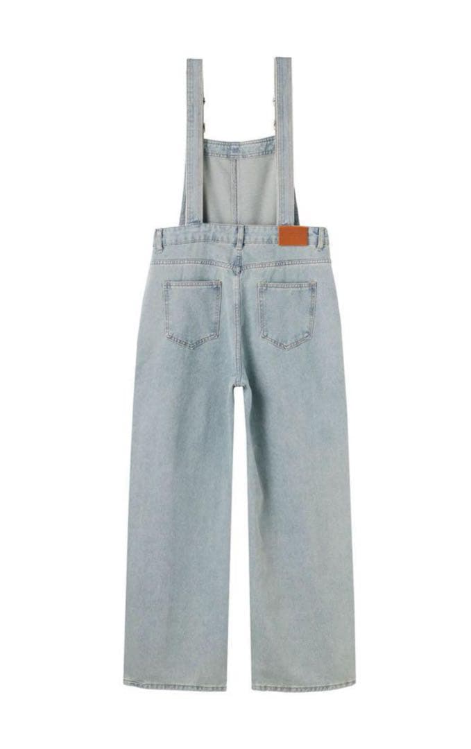 美品‼️MIRROR9 ダメージ　デニム　サロペット　完売品