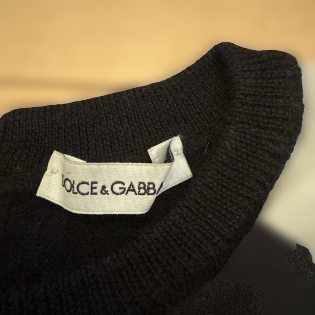 DOLCE&GABBANA ドルガバ　フラワーニット