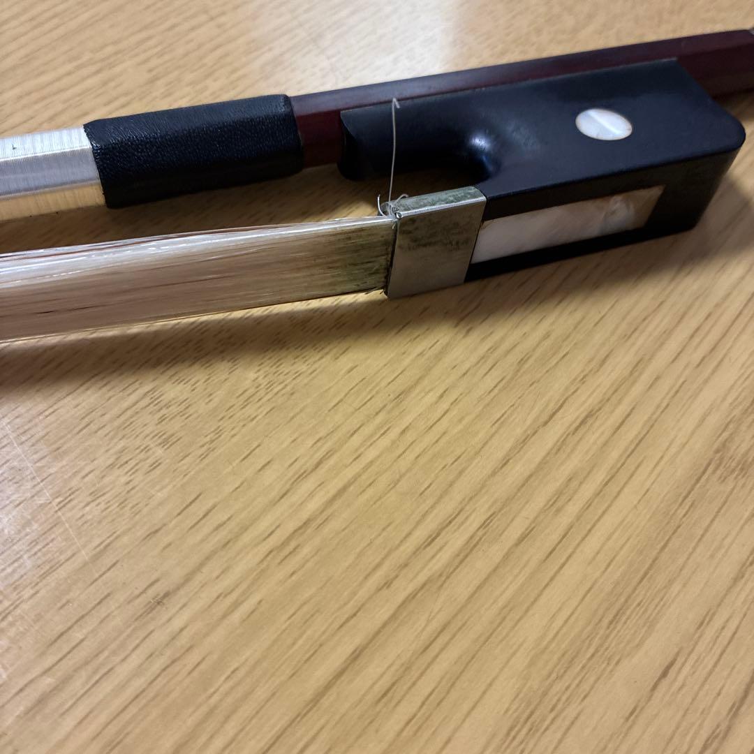 コントラバス　フレンチ式弓　ブランド不明