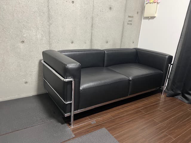 カッシーナ LC3 ソファ 2人掛け 本革 新品同様　受注生産