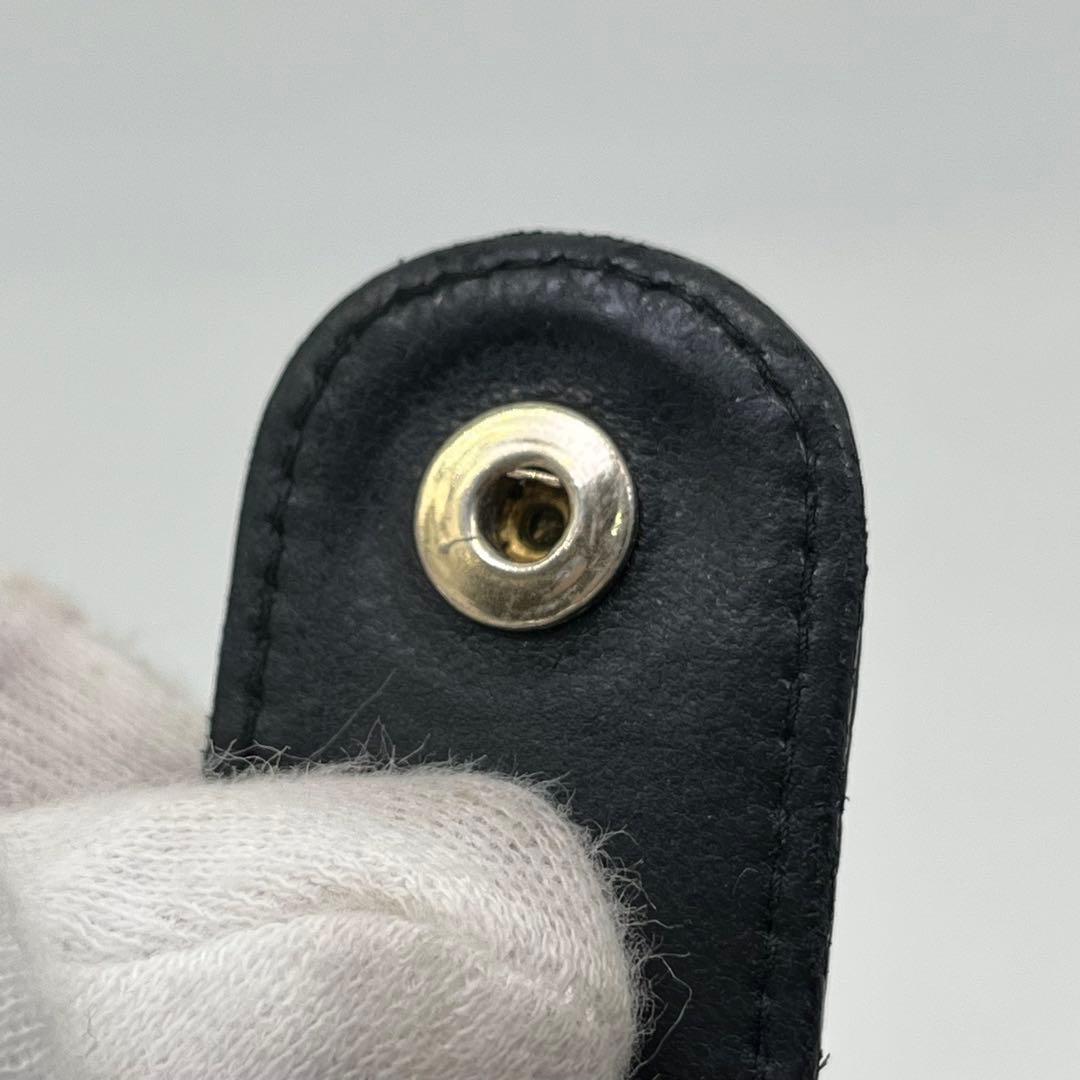 CHANEL 二つ折り財布 ココマーク キャビアスキン Wホック カード、箱付き