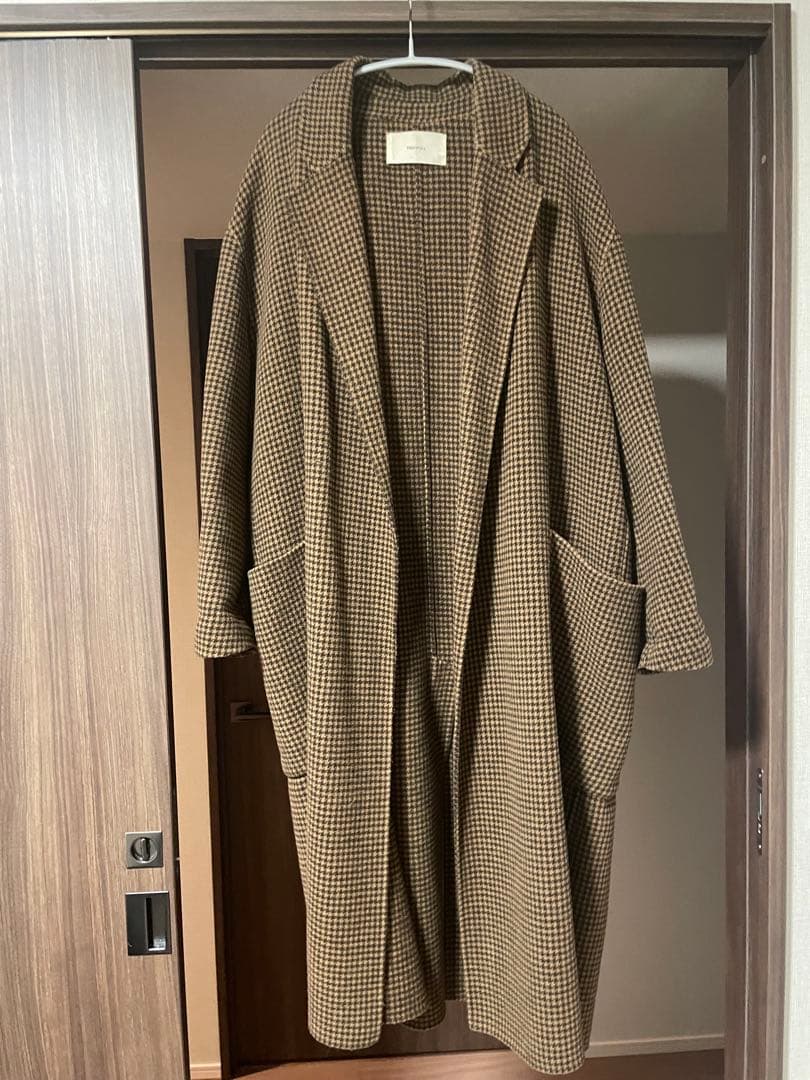 トゥデイフル　TODAYFUL オーバーチェックコート　38