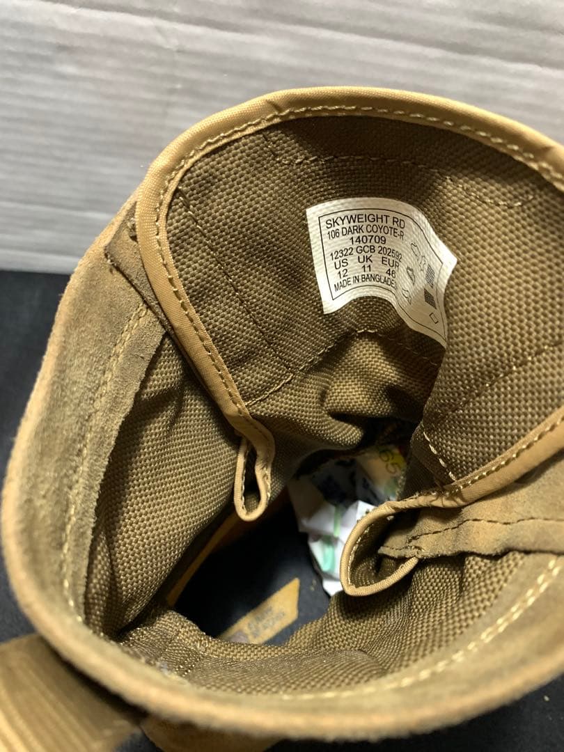 5.11タクティカル 日本未発売 コンバット タクティカル ブーツ 米軍放出品