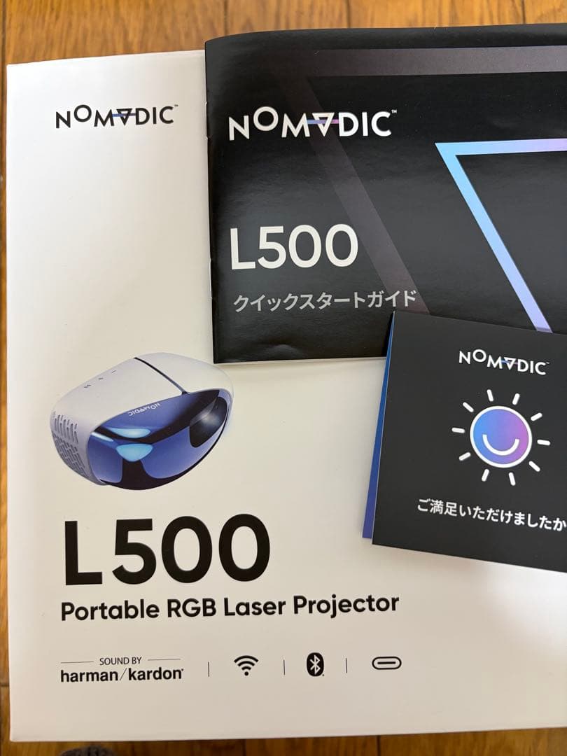 NOMVDIC L500 3色レーザー プロジェクター