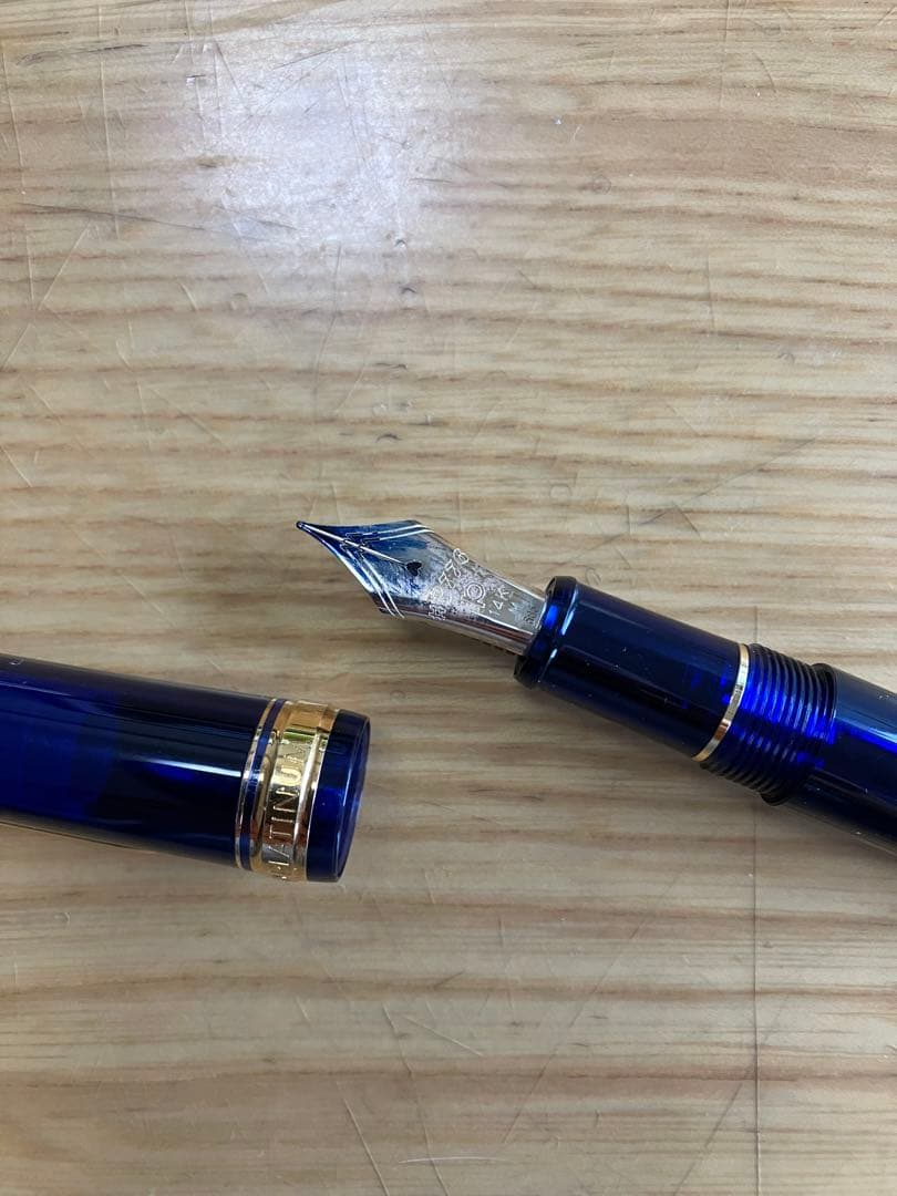 プラチナ万年筆 3776センチュリー シャルトルブルー