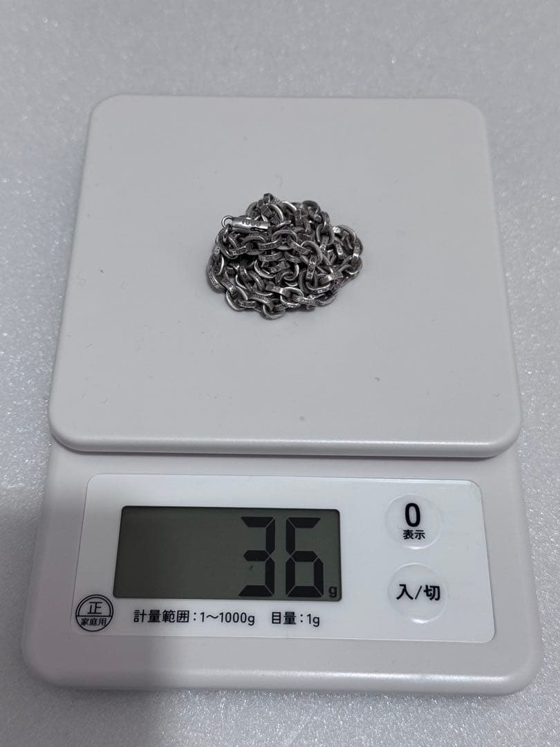 クロムハーツ　ペーパーチェーンネックレス　20inch