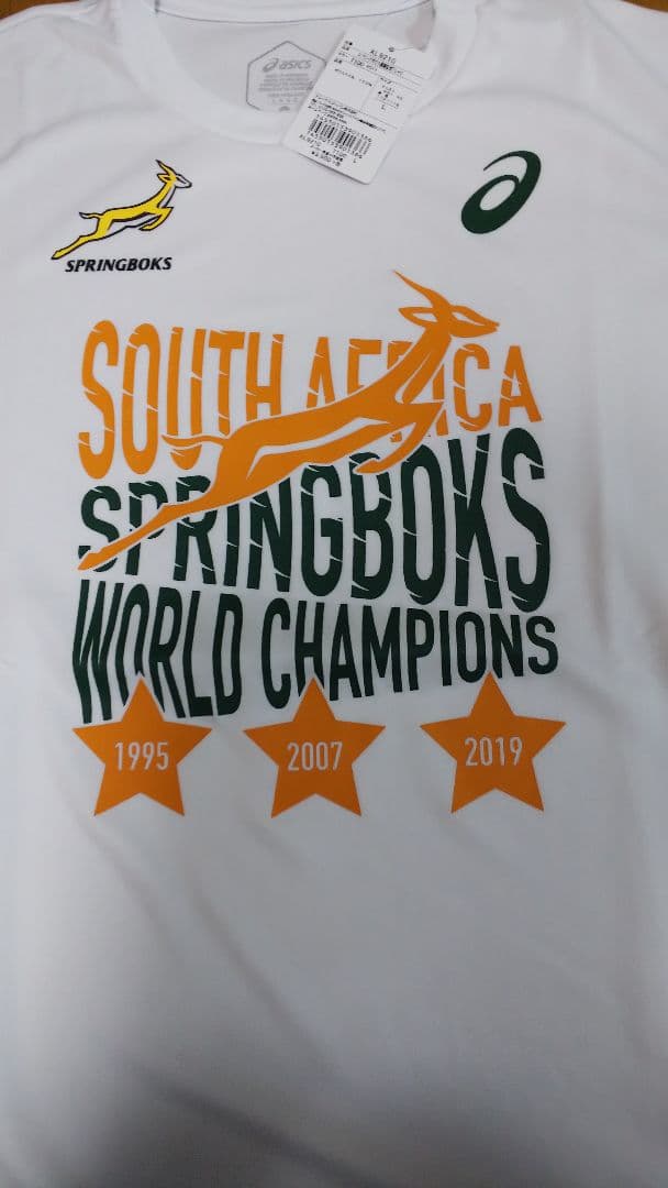 限定品、南アフリカ優勝記念Ｔシャツ