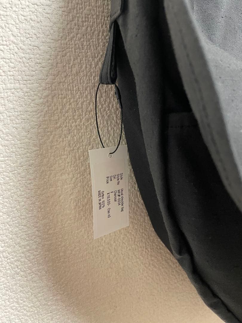 Usual shoulder bag / Charcoal ワーレンファウス