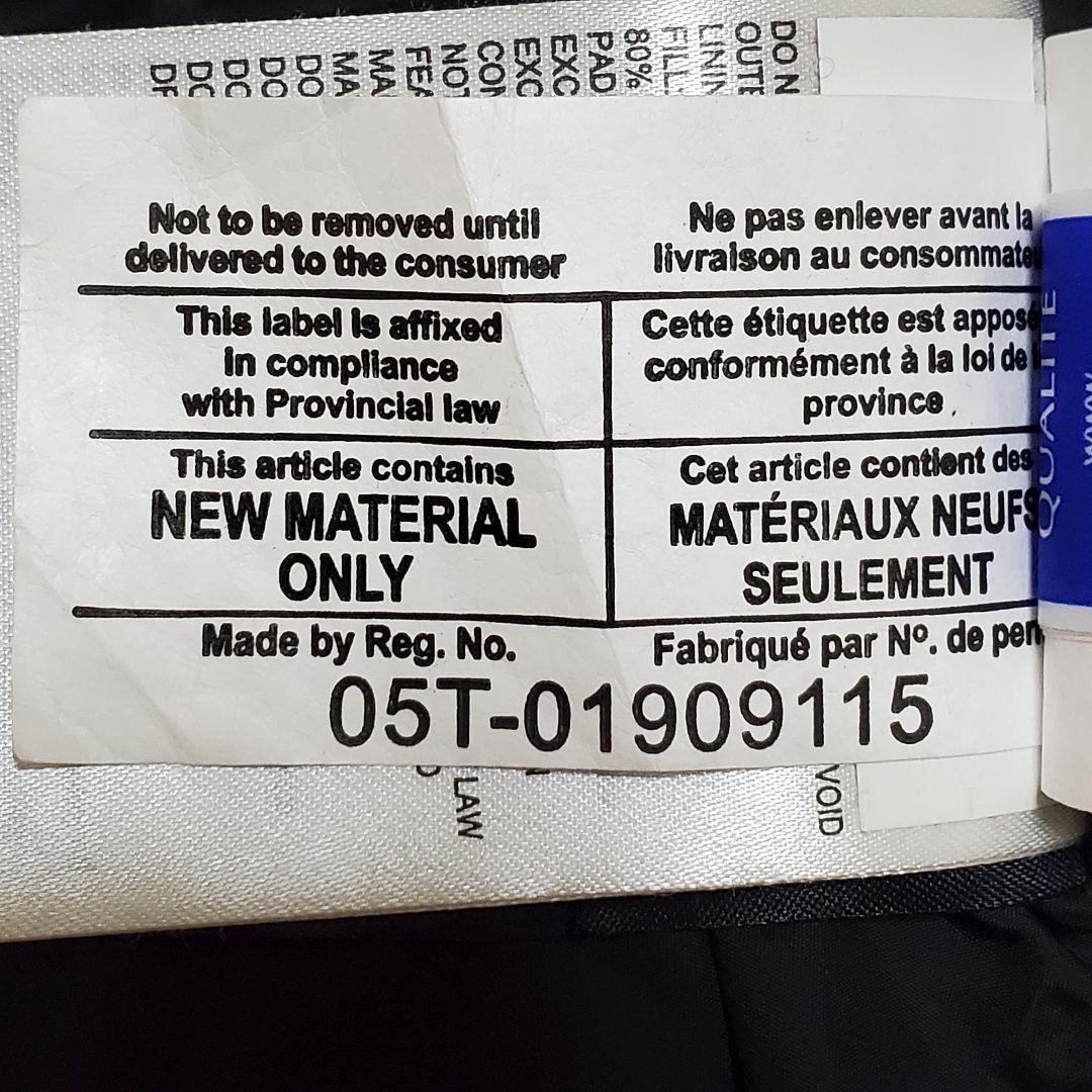   カナダグース 5804L ダウン サイズXS ブラック