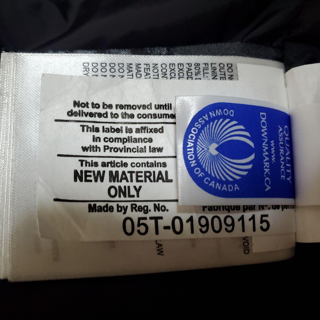   カナダグース 5804L ダウン サイズXS ブラック