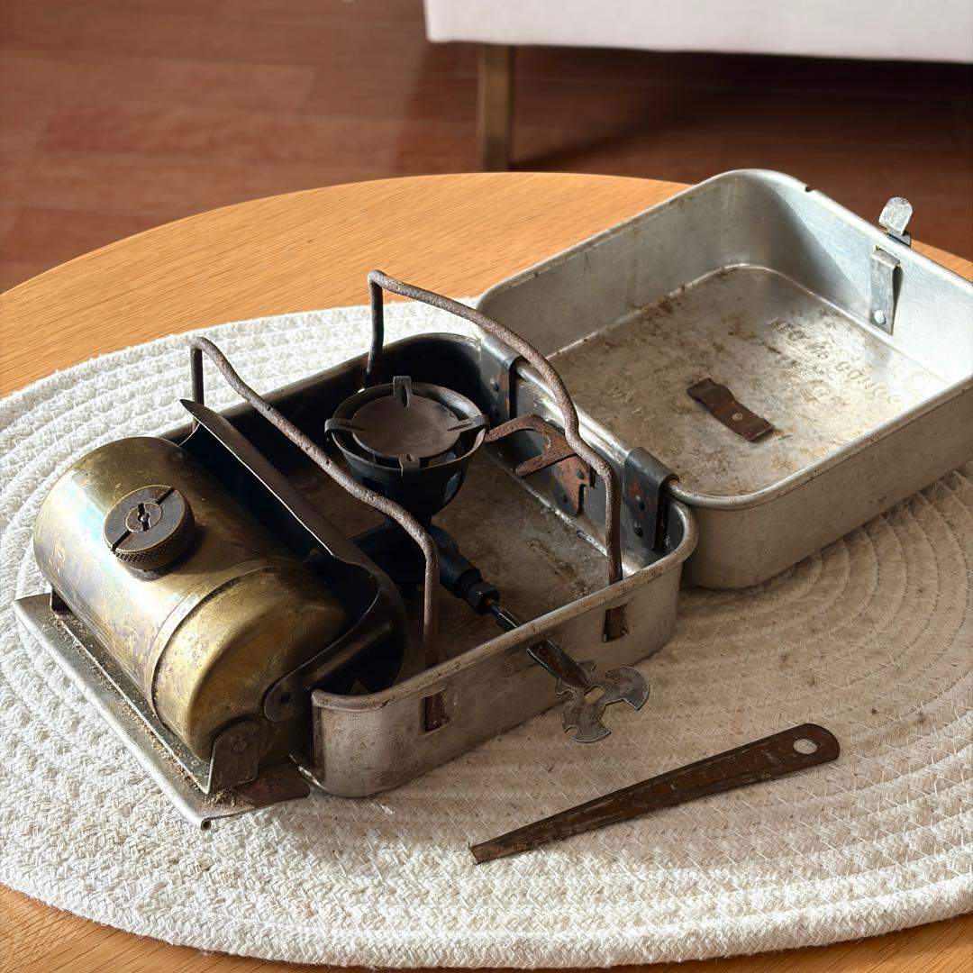 OPTIMUS オプティマス No.8 ストーブ アルミケース 箱スト 初期型