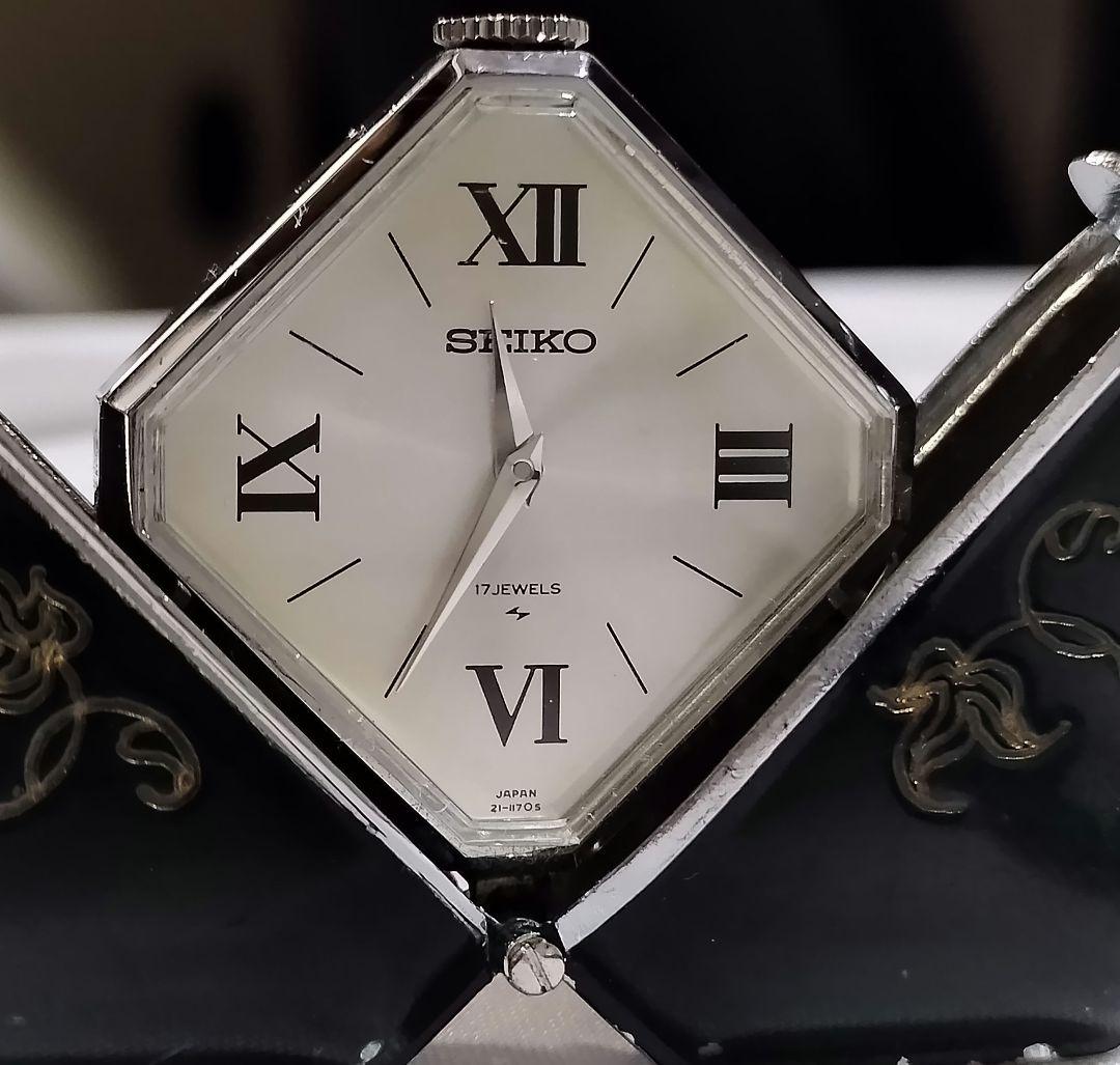 SEIKO　セイコー　桃太郎　特殊形状懐中時計　手巻き　アンティーク　希少！