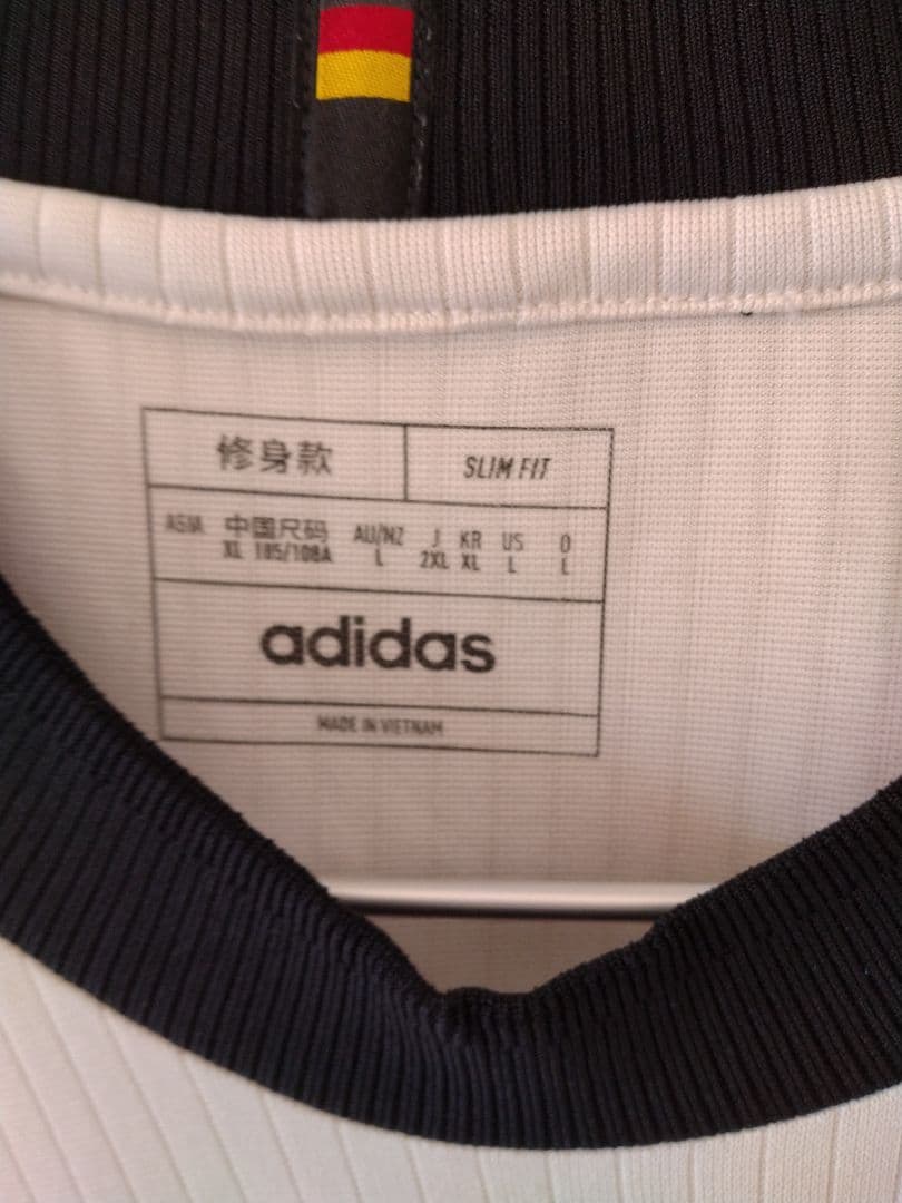 ワ*2様 【オークション開催中】サッカー ドイツ代表 125周年記念ユニフォーム