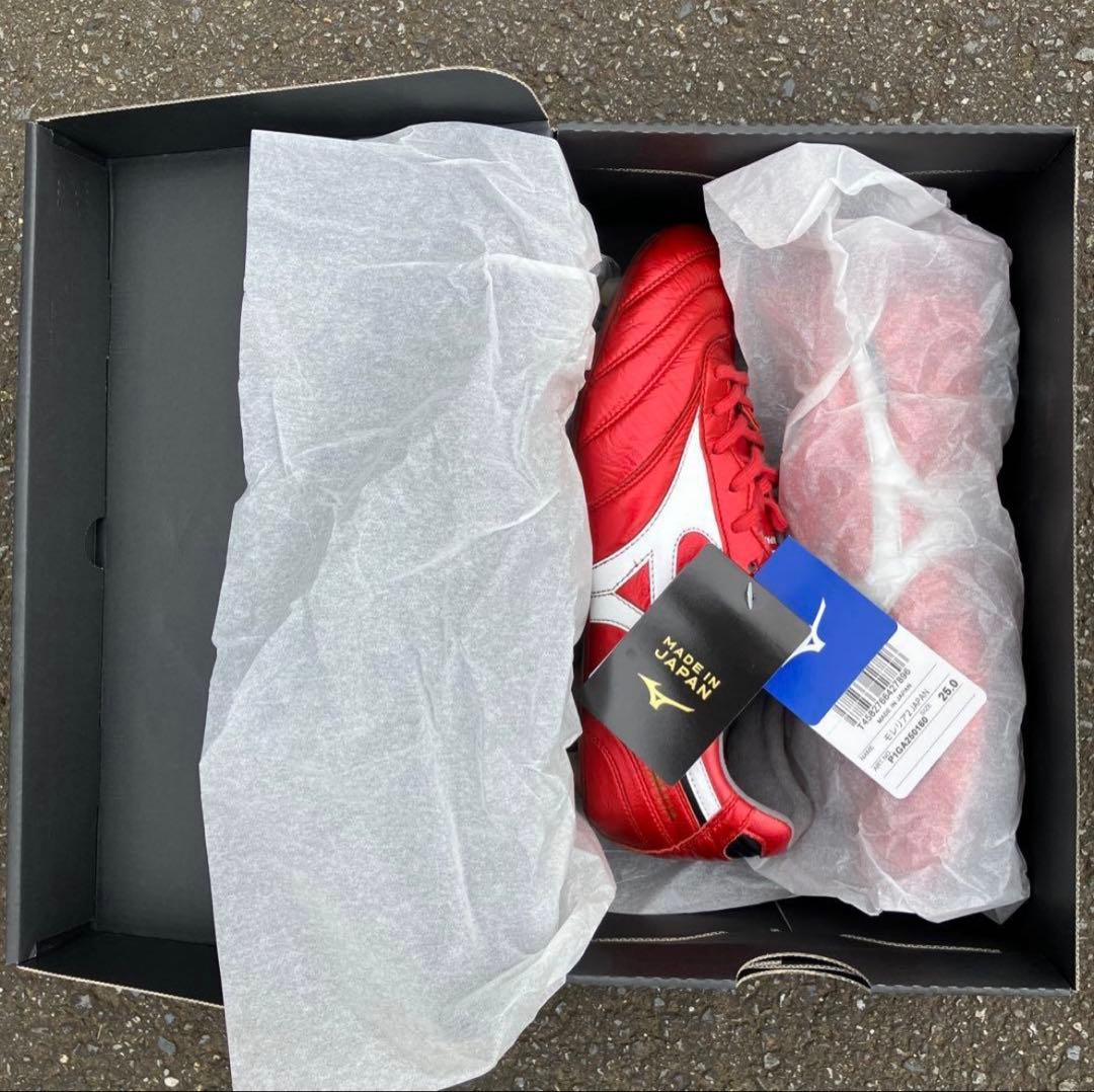 MIZUNO モレリアⅡジャパン 40th限定色 25cm ☆極美品☆