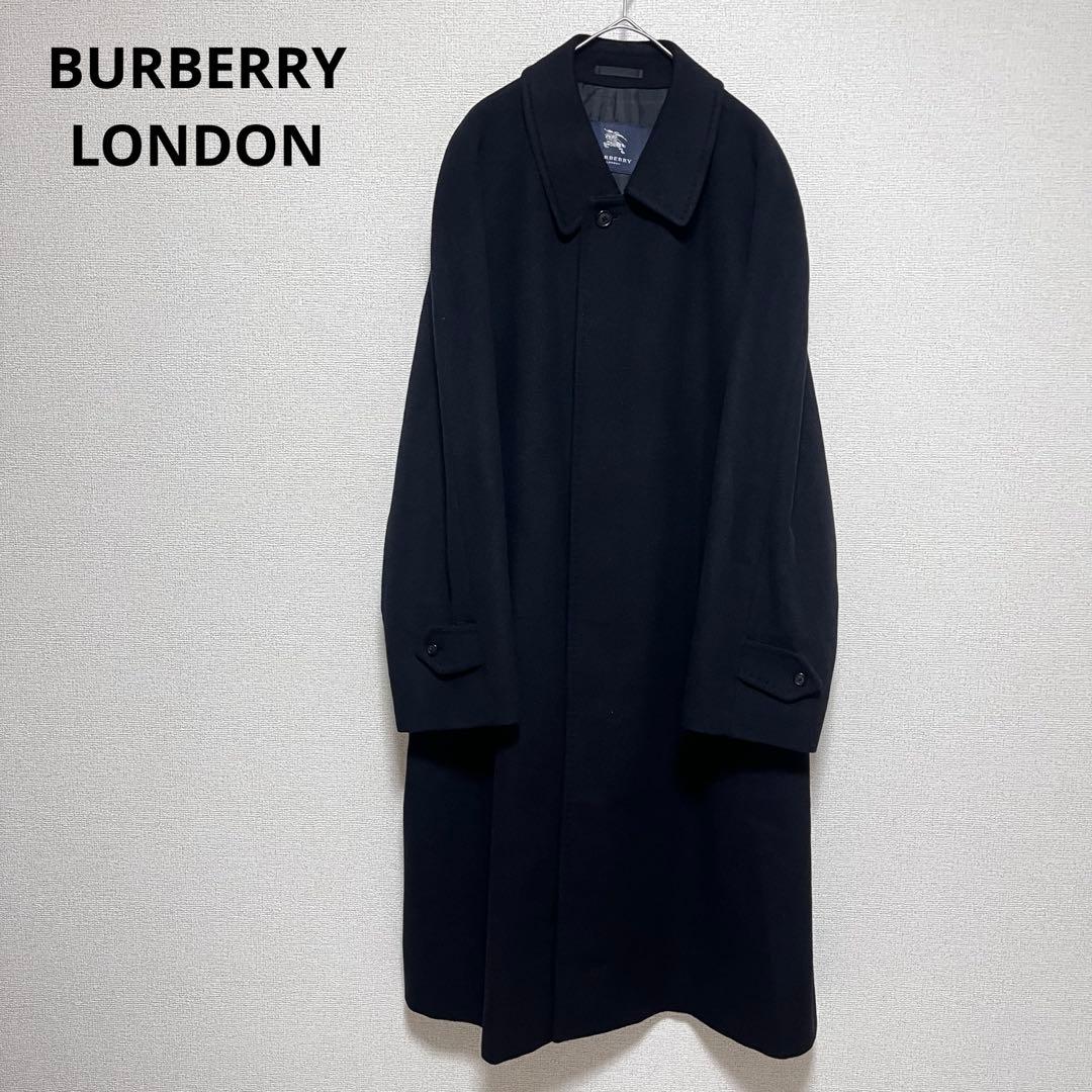極美品　バーバリーロンドン　カシミヤ、アンゴラ、ウール　ステンカラーコート