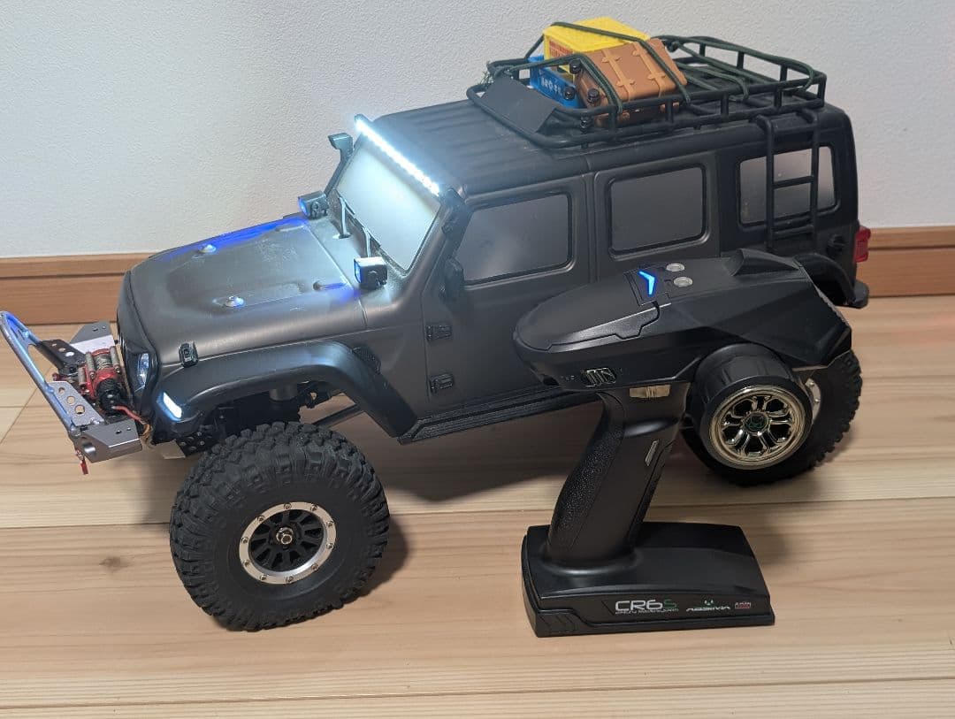absima 1/10 ルビコン 電動ウインチ搭載 TRX4同等 クローラー