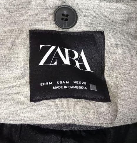 極美品　ZARA デタッチャブルフードコート ロング チェスター コントラストM