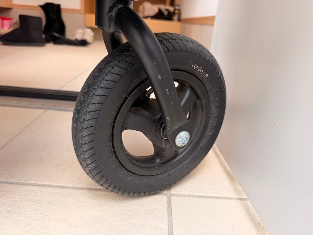 エアバギーココ　キャメル　ベビーカー　ブレーキモデル レインカバー