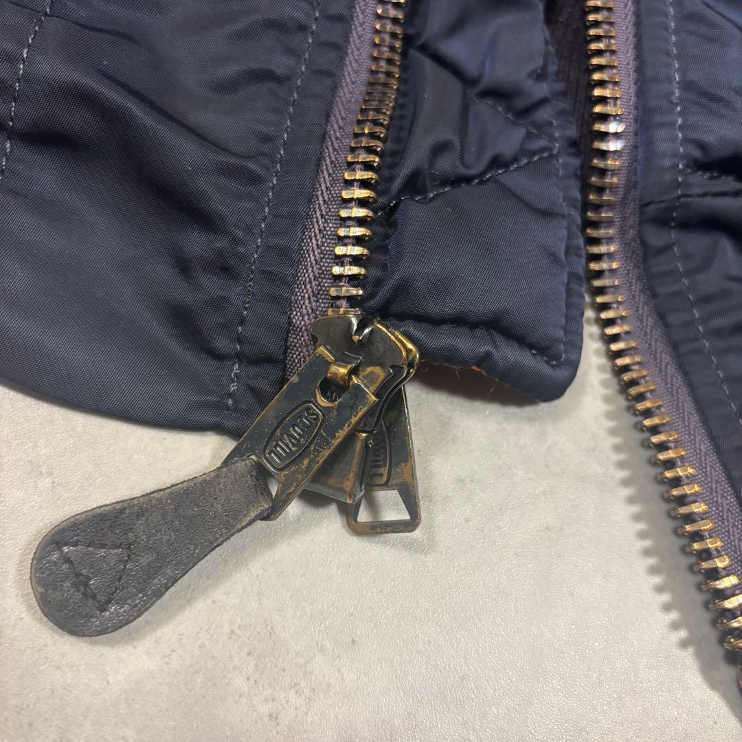 USA製 1968年復刻 アルファ MA-1 68モデル ネイビー