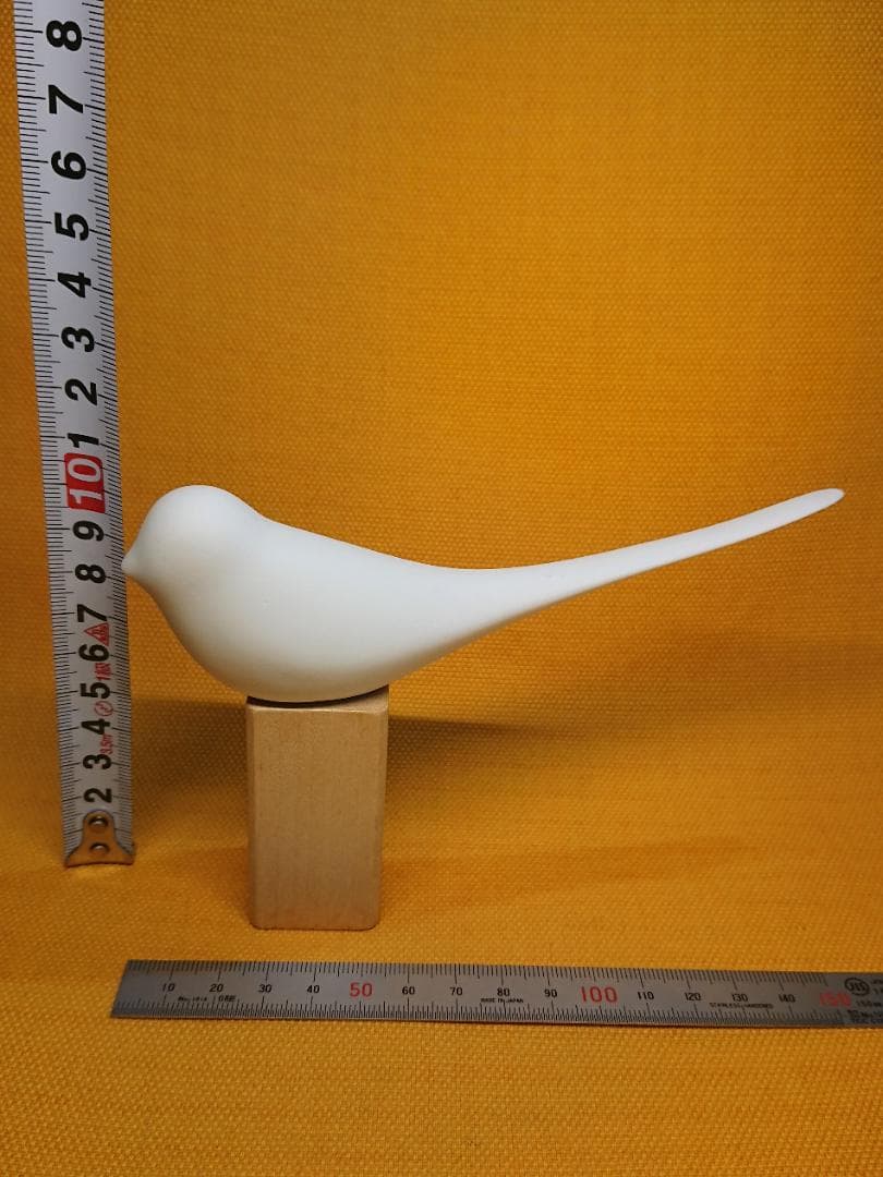 【美品】トリ　鳥　陶器　オブジェ　置物　インテリア　工芸品　美術品　A1687