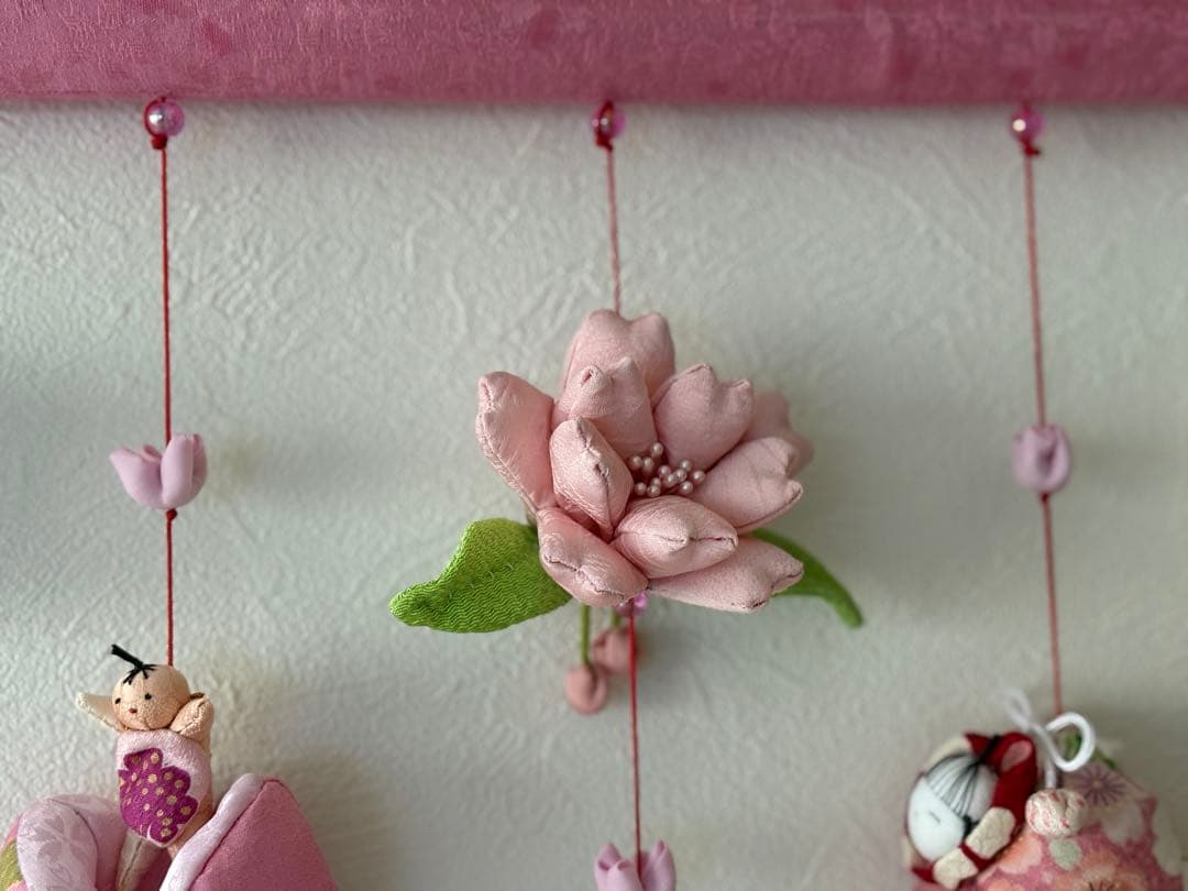 可愛いつるし雛No.167 壁掛けタイプ・ひな祭り・桃の節句・さげもんつるし飾り