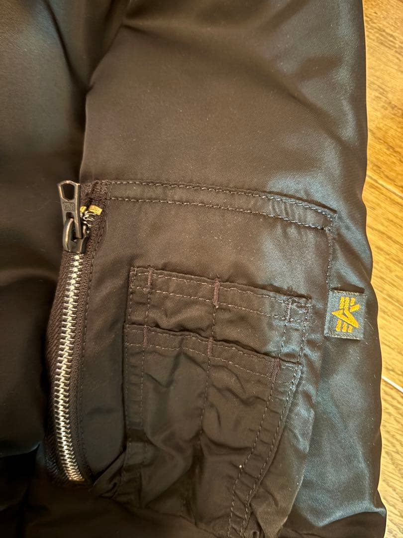 alpha industries MA-1 オレンジ裏地　サイズM