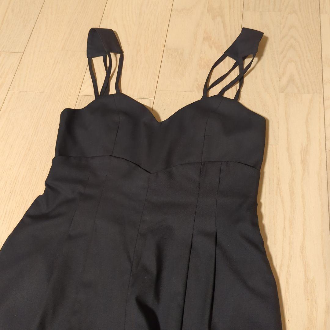 Ameri　MEDI CORD SUSPENDER WIDE PANTS