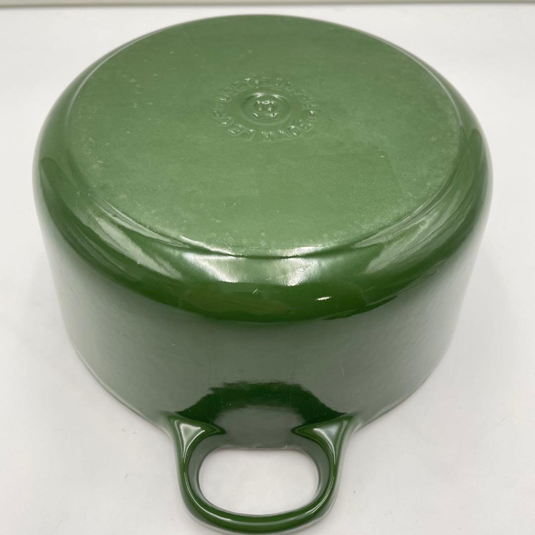 LE CREUSET ル・クルーゼ ココットロンド 18cm モスグリーン