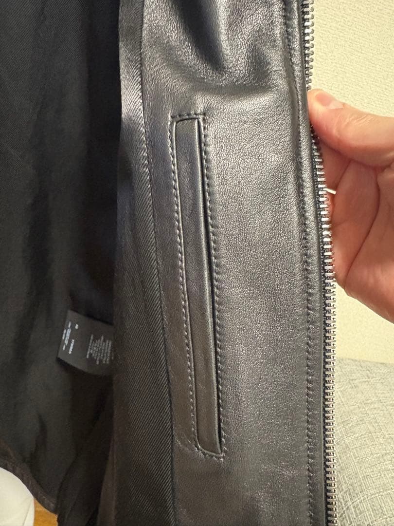 サンローラン キースレザー シングルライダーズ 48 美品